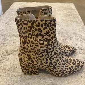 Cheetah booties